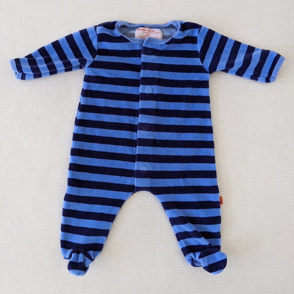 Magnificent Baby Smart-Close Footie Pajamas (3M)